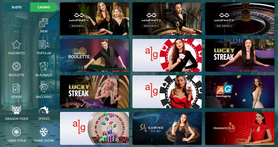 22bet casinò TOC 9