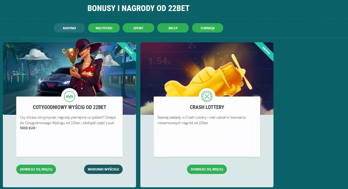 kasyno 22bet TOC 4